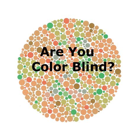 Testing for Color Vision Deficiency 